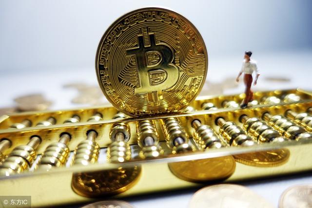 A close-up of a miner's hand adjusting settings on a powerful mining rig