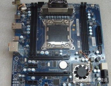 Cutting-edge ASIC mining rig in a data center